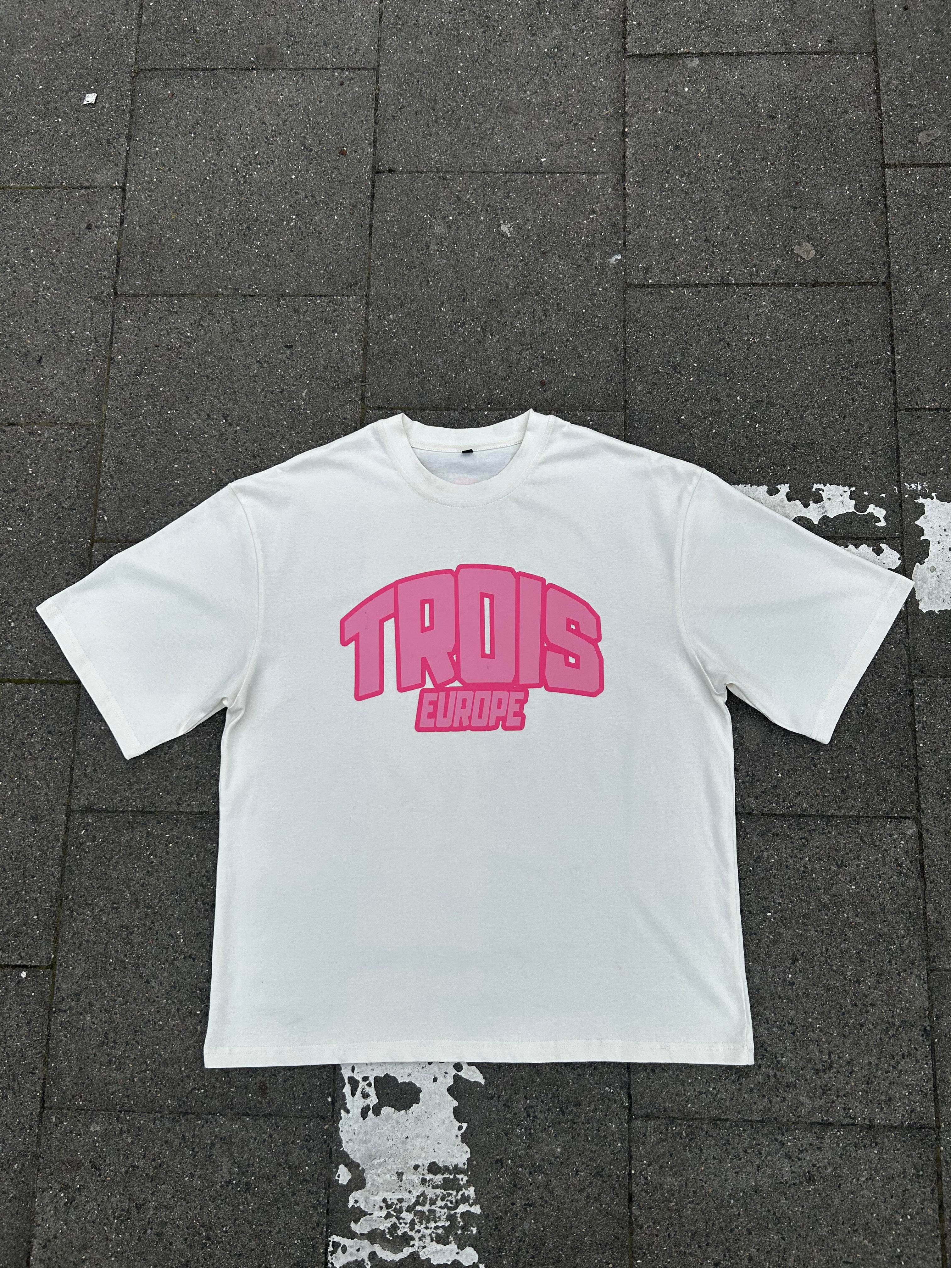 TROIS LOGO T-SHIRT PINK